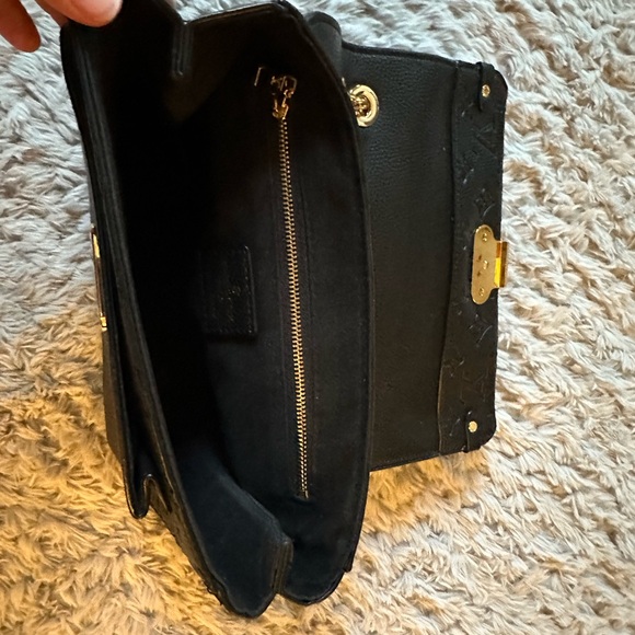 Upcycled Fashion Black Monogram Bag - Picture 2 of 3